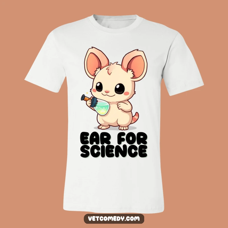 Funny Curious Creature T-Shirt: Whimsical Syringe Tee for Fun Personalities