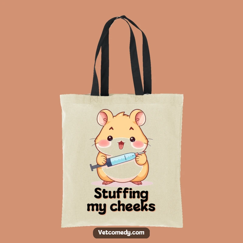 Funny Hamster Doctor Tote Bag - Carry Sweetness & Style - Ideal Pet Fan Gift